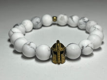 Load image into Gallery viewer, Mens Norse Helmet Accent Bead Bracelet
