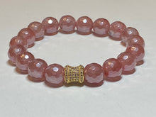 Load image into Gallery viewer, Pavé Tube Bead Bracelet
